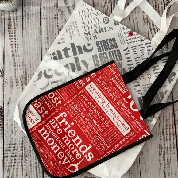 lululemon athletica Handbags - Lululemon Reusable Bags - Set of 2